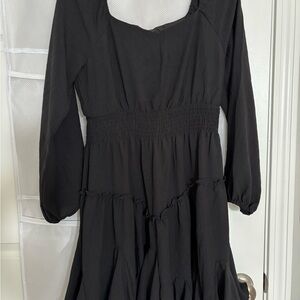 Elegant Black Women's Dress